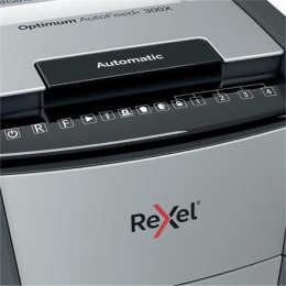 Уничтожитель бумаг Rexel Optimum AutoFeed 300X, с автоподачей, P-4, 4х25 мм, 300 лист. одновременно, 60л [2020300xeu]