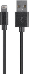 Кабель ttec 2DK7508S USB Type-A - Lightning (1м, черный) USB 2.0 Type-A/Lightning, черный, длина 1 м