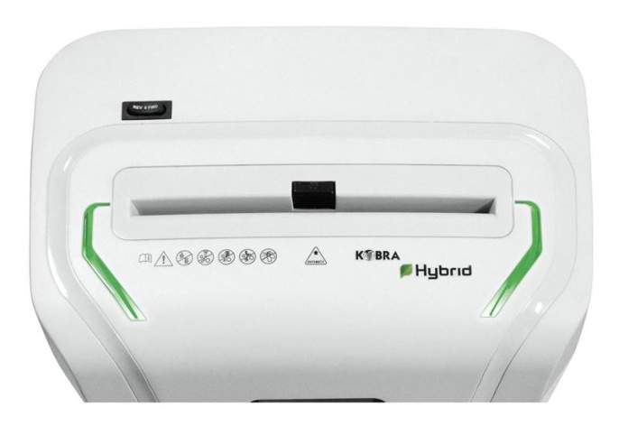 Шредер Kobra Hybrid-S E/S секр.P-4 фрагменты 12лист. 30лтр. скрепки скобы пл.карты