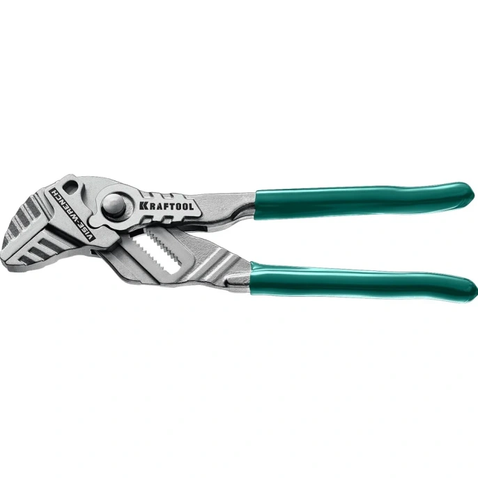 Переставные клещи-гаечный ключ KRAFTOOL Vise-Wrench 180 мм 22063