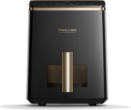 Аэрофритюрница Trouver Air Fryer Metalish AF10 Pro Black рабочая мощность: 1550 Вт, объем корзины: 4 л, жарка до хрустящей корочки, с точным контролем температуры в диапазоне: 40-230°С, датчик NTC, система VolcanicFlow обеспечивает равномерный нагрев, эк