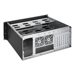 Серверный корпус ExeGate Pro 4U300-08 RM 19", высота 4U, глубина 300, без БП, USB EX281235RUS