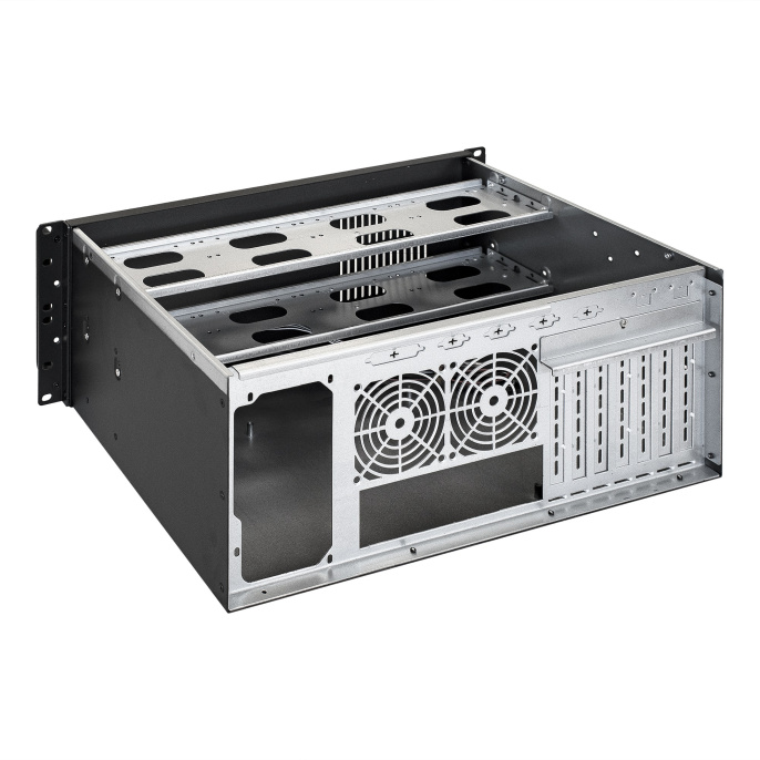 Серверный корпус ExeGate Pro 4U300-08 RM 19", высота 4U, глубина 300, без БП, USB EX281235RUS