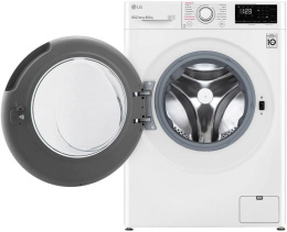 Стиральная машина LG F2V3GS3W, с фронтальной загрузкой, 8.5кг, 1200об/мин, с паром, инверторная