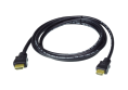 Кабель Aten 2L-7D01H HDMI 1м Черный для компьютера, для av-аппаратуры, функции: передача видео, передача аудио, версия: 2.0, 30AWG, материал: ПВХ