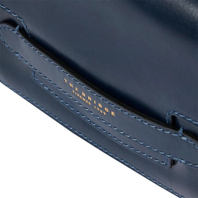 Сумка The Bridge Lucrezia, женская, кожа натуральная, темно-синий [04192001/yh]