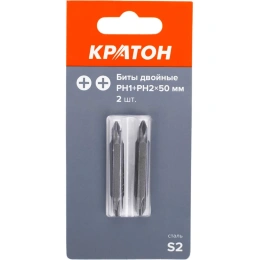 Бит двойной Кратон PH1+PH2 50 мм S2 1 12 02 048