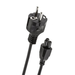 Кабель питания для ноутбуков 3-pin 3G*0.5mm2 Telecom TP022-1.8-BK 1.8м