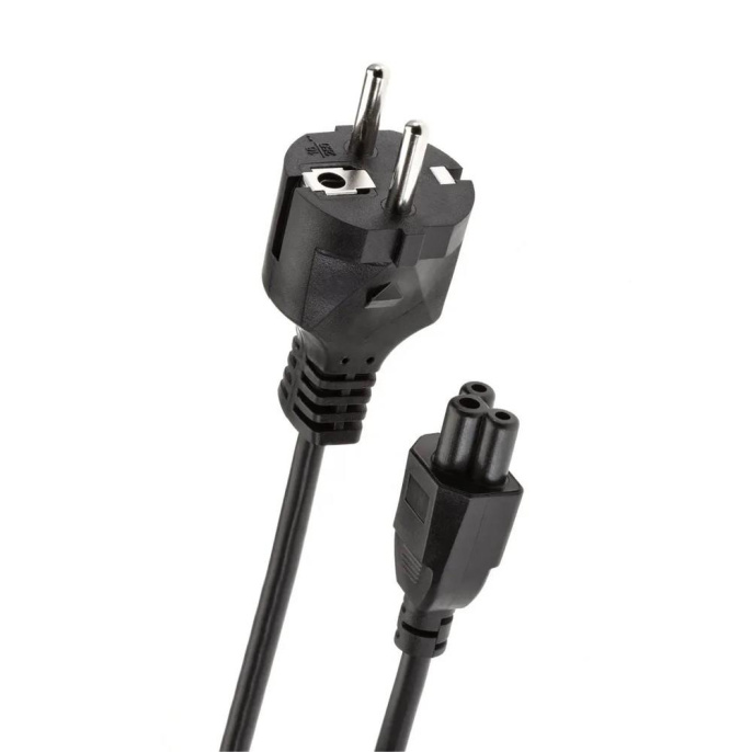 Кабель питания для ноутбуков 3-pin 3G*0.5mm2 Telecom TP022-1.8-BK 1.8м