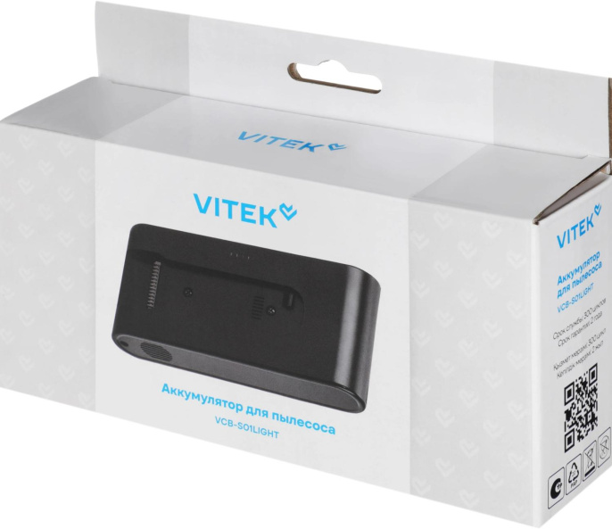 Аккумулятор Vitek VCB-S01LIGHT,  для вертикальных пылесосов