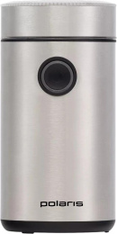 Кофемолка Polaris PCG 2016 200Вт сист.помол.:ротац.нож вместим.:50гр нержавеющая сталь