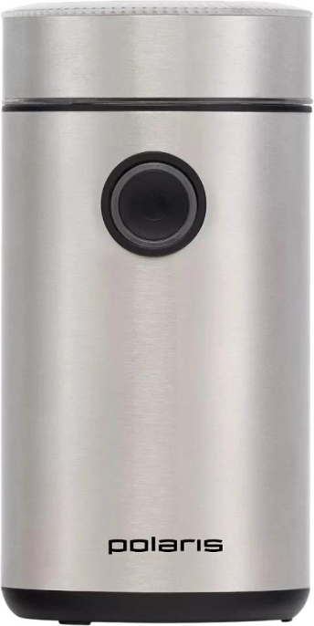 Кофемолка Polaris PCG 2016 200Вт сист.помол.:ротац.нож вместим.:50гр нержавеющая сталь