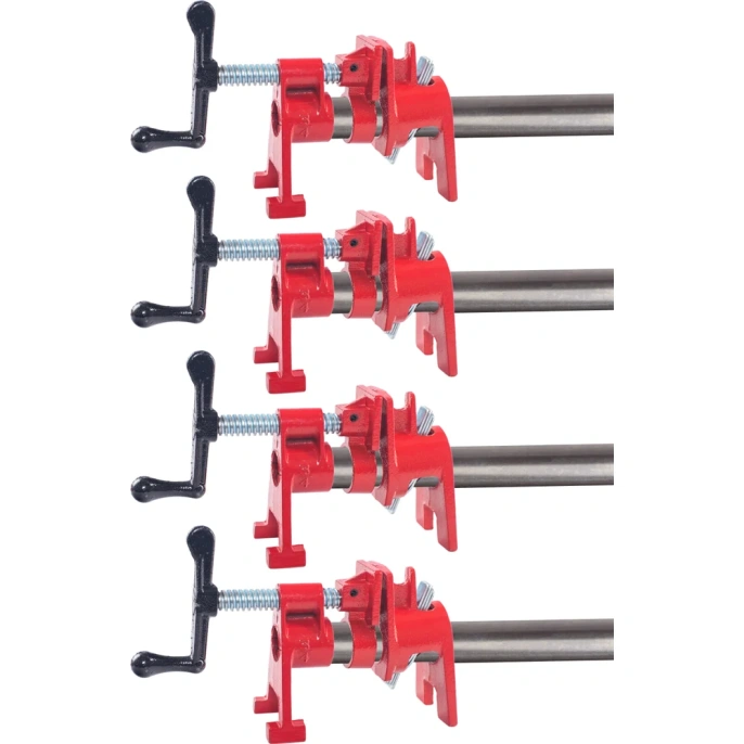 Набор струбцин трубных на ножках VIRA 3/4", 4 шт. 203109