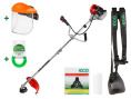 Триммер бензиновый ECO GTP-145S Сomfort с разб. штангой + Щиток защ + Леска ф2ммх15м кругл EC1510-7A1