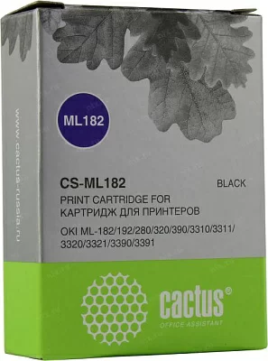 Картридж Cactus CS-ML182 для OKI ML-182/192/280/320/390/3310/3311/3391