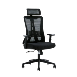 Кресло офисное компьютерное EVOLUTION ErgoLine 3 Black