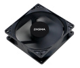 Вентилятор Digma DFAN-90 90мм, 3-pin, от БП:4-pin (Molex), 1800об/мин, 23 дБ, черный, Ret