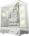 Корпус для ПК MSI MAG PANO 130R PZ White 2xUSB 3.2 Gen 1, 1xUSB 3.2 Gen2 Type-C, 3x120mm ARGB Reverse Blade Fan, 1x120mm ARGB Fan, 1 to 3 Fan PWM Splitter, Tempered Glass Window 306-7G32W21-HH9