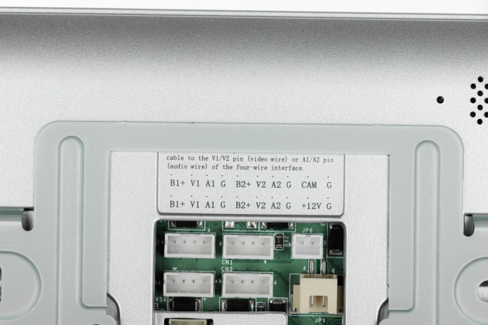 Видеодомофон HIWATCH DS-D100MF,  белый