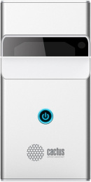 Проектор Cactus CS-PRU.03WT.Full HD-A,  DLP,  Wi-Fi,  серебристый [cs-pru.03wt.wuxga-a]