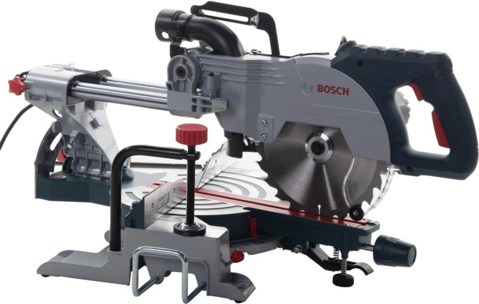 Торцовочная пила Bosch GCM 800 SJ, 1400Вт, 216мм [0601b19000]