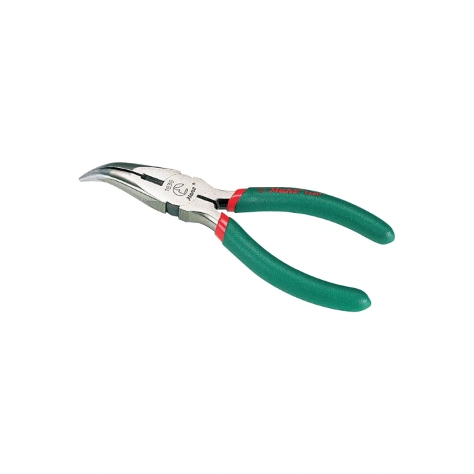Изогнутые плоскогубцы 195мм Hans 1836-08
