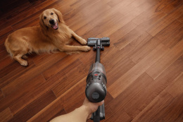 Моющий пылесос (handstick) PUPPYOO T12 Plus Rinse, 585Вт, серый/серый