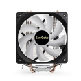 Кулер ExeGate Wizard EXX400V2-PWM.FRGB (Al+Cu, 4 тепл.трубки, LGA775/1150/1151/1155/1156/1200/1700/1851/AM2/AM2+/AM3/AM3+/AM4/AM5/FM1/FM2/754/939/940, TDP 140W, Fan 120mm, PWM, 800-1800RPM, Hydro bearing, 4pin, 11-24db, 510г, FRGB подсветка, с термопастой
