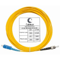 Оптический патч-корд simplex SC-ST 9/125 SM Cabeus FOP(s)-9-SC-ST-5m 5 метров желтый LSZH