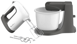 Миксер Moulinex HM464110, с чашей, белый и черный [7211004511]