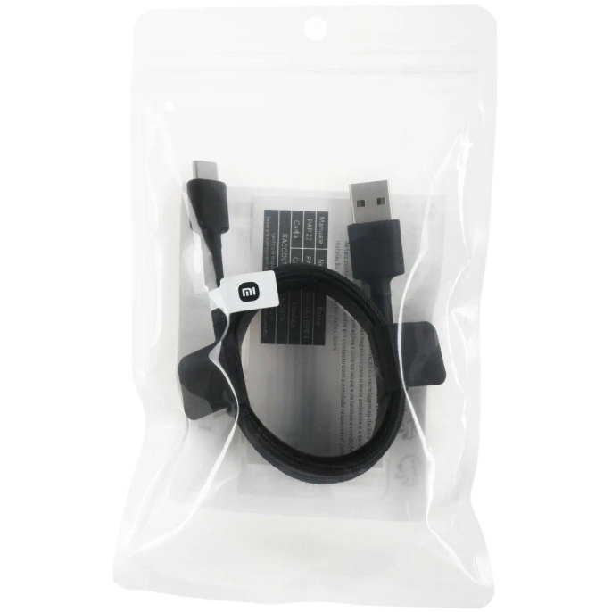 Кабель Mi Braided USB Type-C Cable 100см Black SJX10ZM SJV4109GL