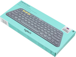 Клавиатура беспроводная Logitech K380 DARK GREY, Multi-Device, Bluetooth Classic 3.0 , 2 батарейки типа ААА