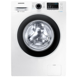 Стиральная машина Samsung WW60J42E0HWOLD стирка - 6 кг, фронтальная загрузка, расход 36 л, отжим - 1200 об/мин, программ - 12, пузырьковая система, пар, 52 дБ, 60 см x
