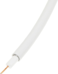 Кабель коаксиальный ITK RG-6, 300м, белый [cc1-r6f1-111-300-g]