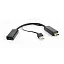 Cablexpert Конвертер HDMI- DisplayPort HD19M+USBxHD20F, черный (DSC-HDMI-DP)