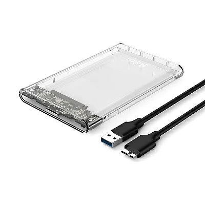 Мобильное шасси Netac NT07WH11-30B0 (EXT BOX для внешнего подключения 2.5" SATA HDD USB3.0)