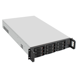 Серверная платформа ExeGate Pro 2U650-HS09 <RM 19", высота 2U, глубина 650, Redundant БП 2x550W, 9xHotSwap, 2*USB> EX294279RUS