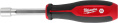 Отвертка Milwaukee Hollowcore SW10 (4932492370) (шестигранный хвостовик с гаечным ключом, трехлепестковая рукоятка, цветовая идентификационная маркировка: синий, размер 10 мм)