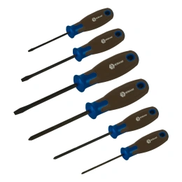 Набор отверток CR-V КОБАЛЬТ POLYWOOD 912-182