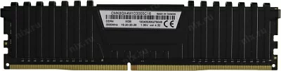 Память DDR4 8Gb 3000MHz Corsair CMK8GX4M1D3000C16 Vengeance LPX RTL PC4-24000 CL16 DIMM 288-pin 1.35В