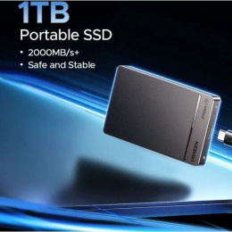 Внешний SSD накопитель UGREEN CM766 35270 Portable Solid State Drive 1TB - Meteorite Gray