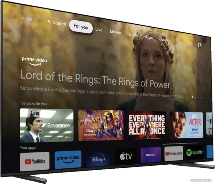 SONY Телевизор 85" Bravia XR Full Array LED XR-85X90L AF1 Цвет: черный вилка EU