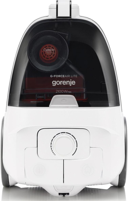 Пылесос Gorenje VC2101GALWCY, 2100Вт, белый/черный