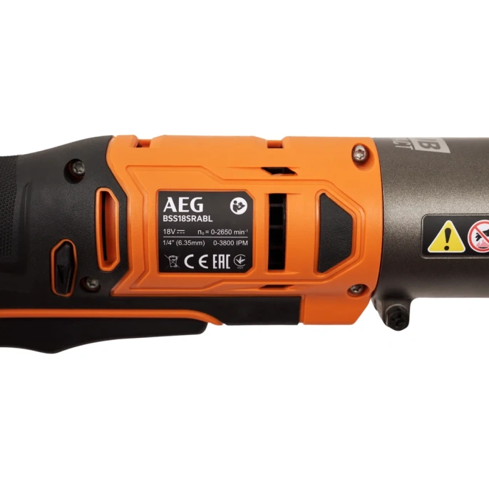 Бесщеточный угловой ударный винтоверт AEG 18В BSS18SRABL-0 4935493964