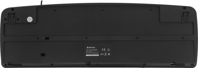 Клавиатура Defender Office HB-910, проводная, USB, мембранная, черный [45910]