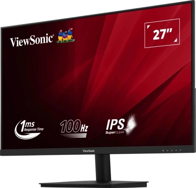 27" Монитор ViewSonic VA270-H,  1920x1080,  IPS,  100Гц,  1хHDMI,  черный
