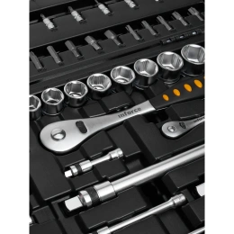 Набор инструментов Inforce 108 предметов 1/2", 1/4", Сталь Cr-V, Профессиональный, 06-07-12