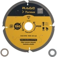 Диск пильный по фиброцементу 190x30 мм, Z4 RAGE Furious 594390