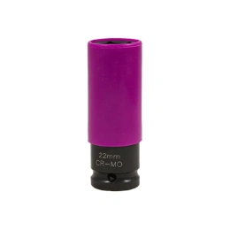 Головка ударная 6-гранная тонкостенная, с пластиковой защитой (22 мм; 1/2"DR) NORM HP-22