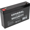 Аккумулятор для ИБП General Security GS7.2-6 6В, 7.2 Ач УТ-00001384